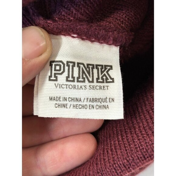 VICTORIAS SECRET PINK NATION KNIT WINTER BEANIE HAT - Picture 3 of 3